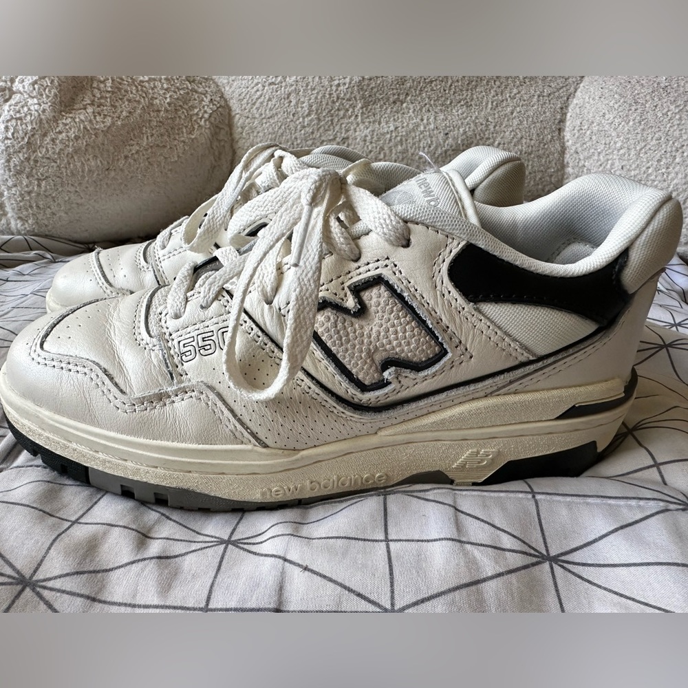 New Balance 550 'Sea Salt Black' – Size US 4 M (US 5.5 W)